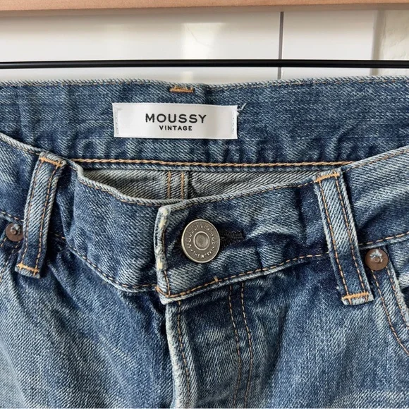 NWOT Moussy Vintage Showell Straight Leg Jeans - Picture 10 of 12